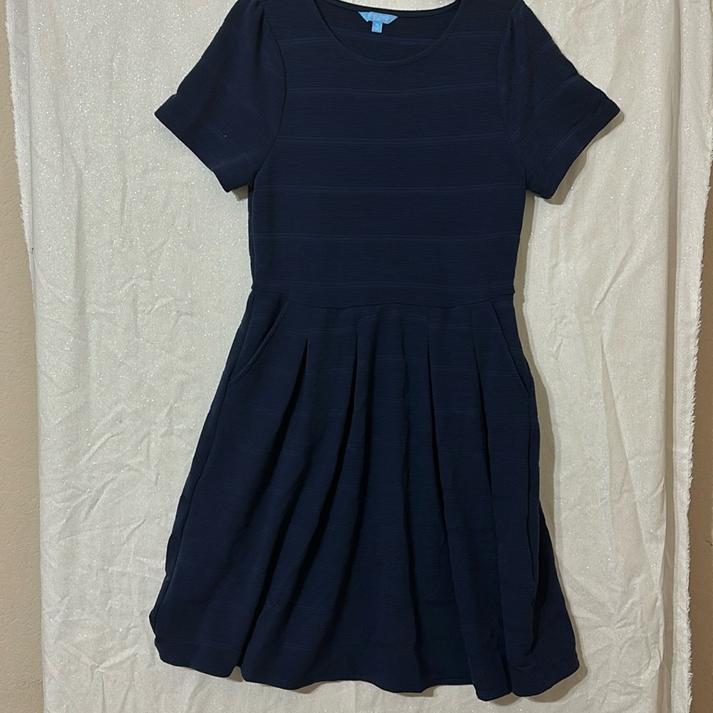 NWOT Draper James Navy Dress with pockets. Size XL